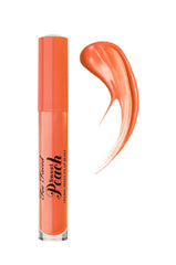 Too Faced- Sweet Peach Creamy Peach Oil Lip Gloss - Poppin Peach