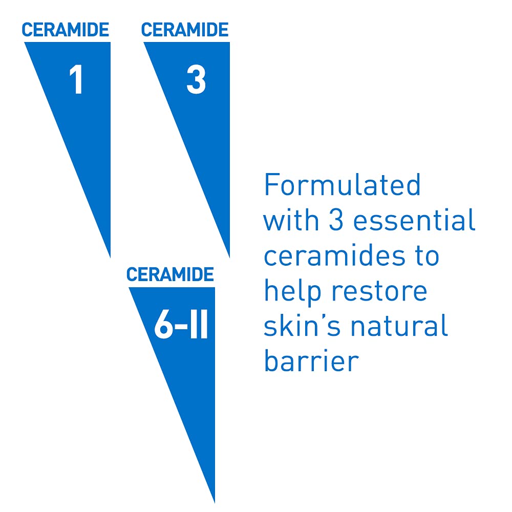 CeraVe- Foaming Facial Cleanser, Makeup Remover and Daily Face Wash for Oily Skin, Paraben & Fragrance Free, 236ml