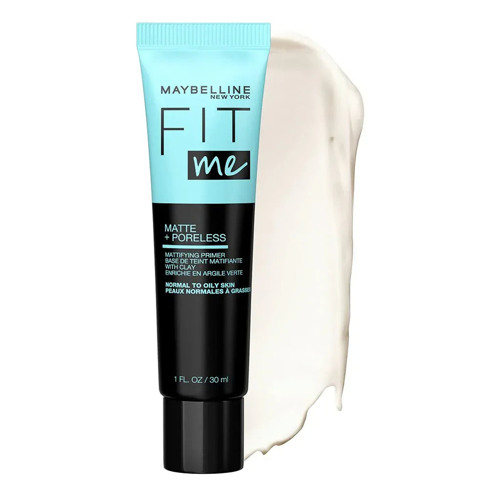 Maybelline- Fit Me Matte + Poreless Mattifying Face Primer Makeup (USA) - The Beauty League Pakistan