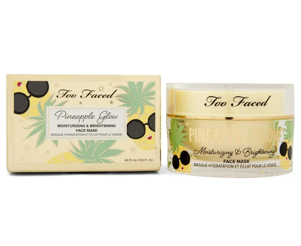 Too Faced-Pineapple Glow Moisturizing & Brightening Face Mask - The Beauty League Pakistan