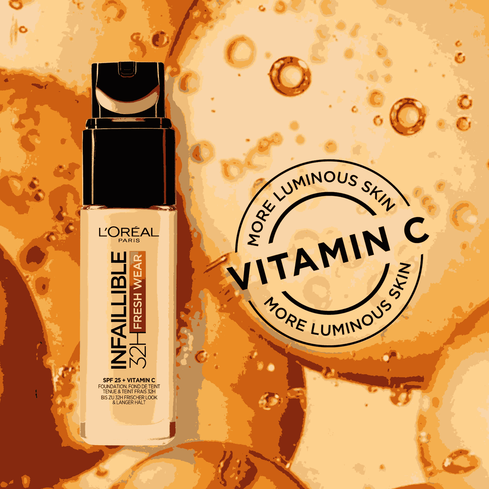 L'Oreal Paris Infallible- 32H Fresh Wear Foundation 140 Golden Beige - The Beauty League Pakistan
