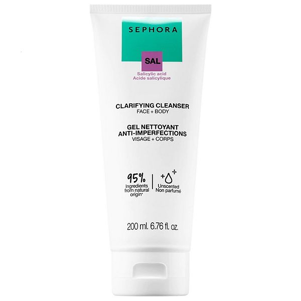 SEPHORA- Clarifying Face and Body Cleanser with Salicylic Acid 200ml