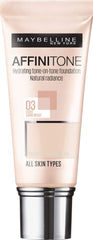 Maybelline Affinitone Foundation 03- Light Sand Beige