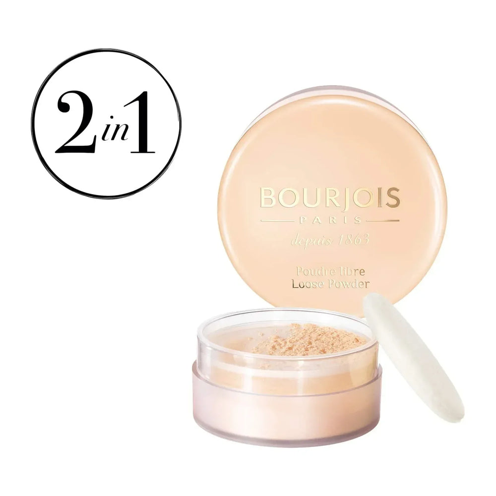 Bourjois Loose Powder - 01 Peach - The Beauty League Pakistan