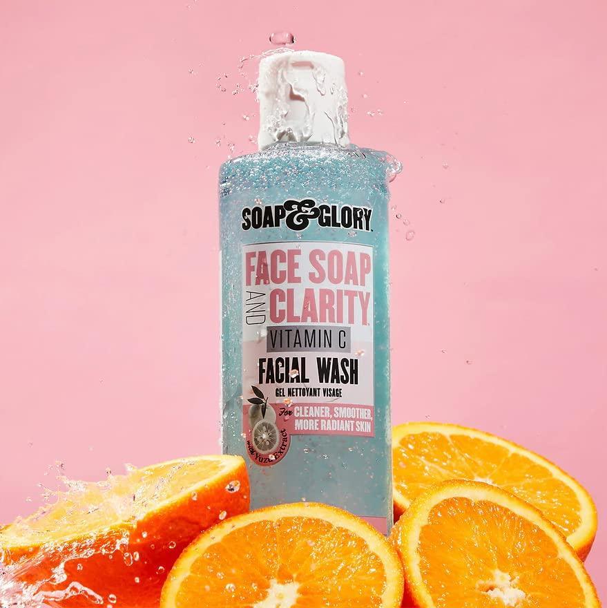 Soap and Glory Face Soap & Clarity Vitamin C Facial Wash 350ml - The Beauty League Pakistan