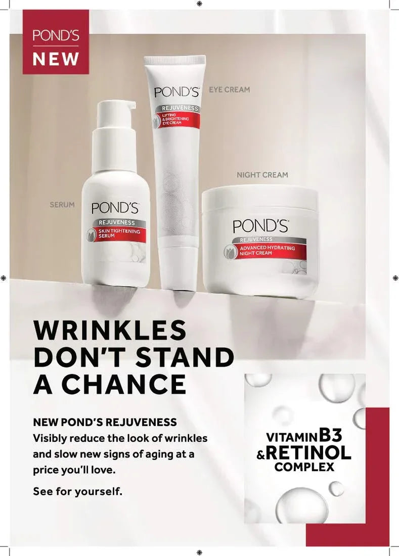 Pond’s- Rejuveness Advanced Hydrating Night Cream 88ml - The Beauty League Pakistan