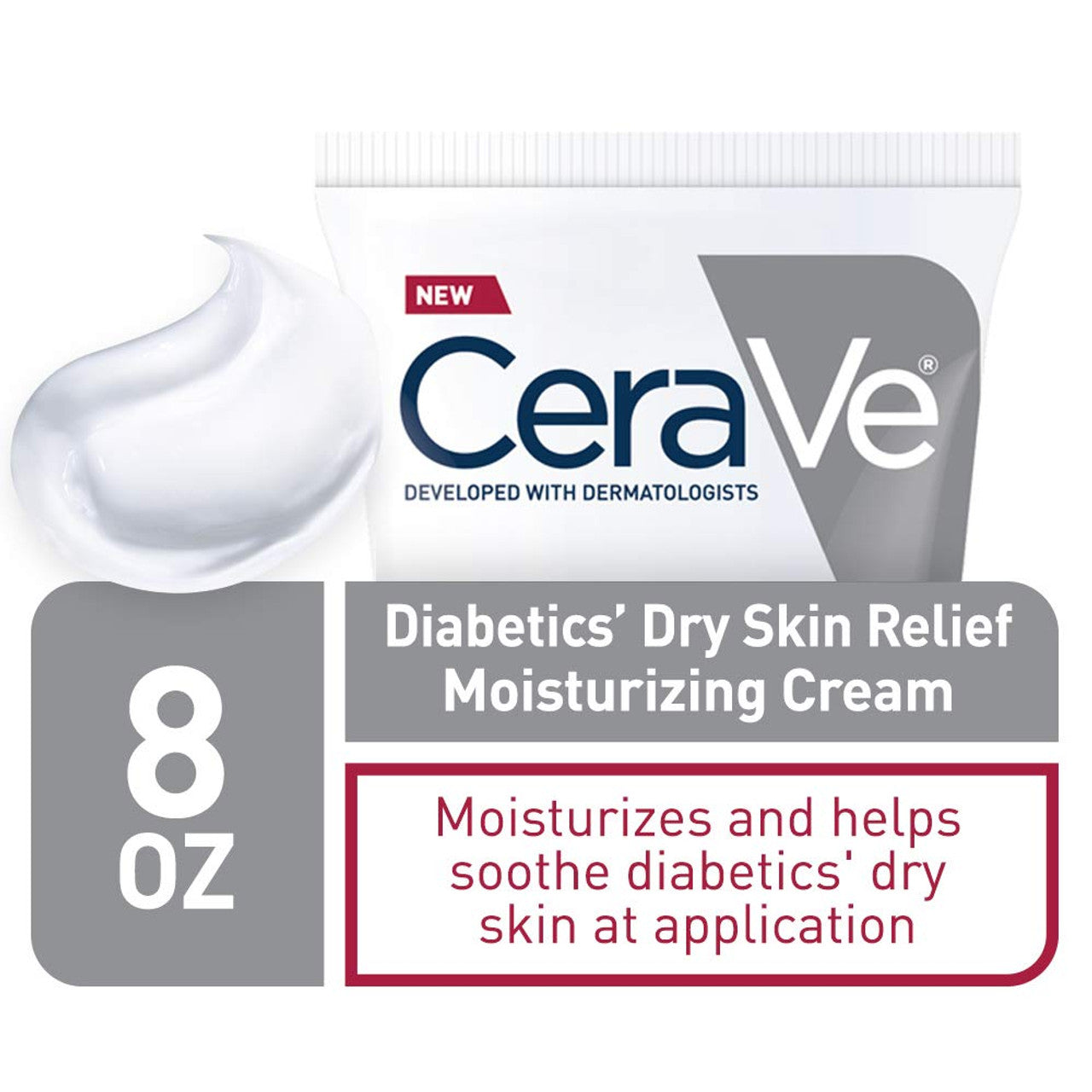 CeraVe Diabetics Dry Skin Relief Moisturizing Cream