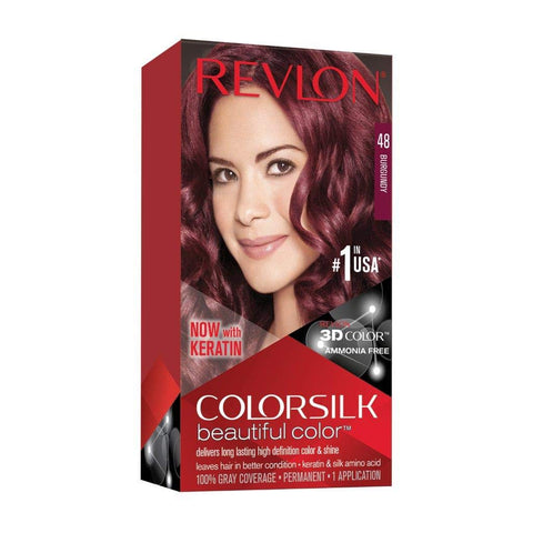 REVLON ColorSilk Beautiful Color 48 Burgundy