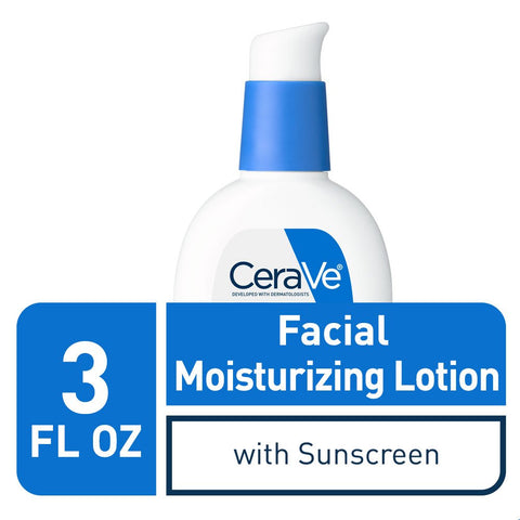 CeraVe AM Facial Moisturizing Lotion SPF 30 | Oil-Free Face Moisturizer with Sunscreen