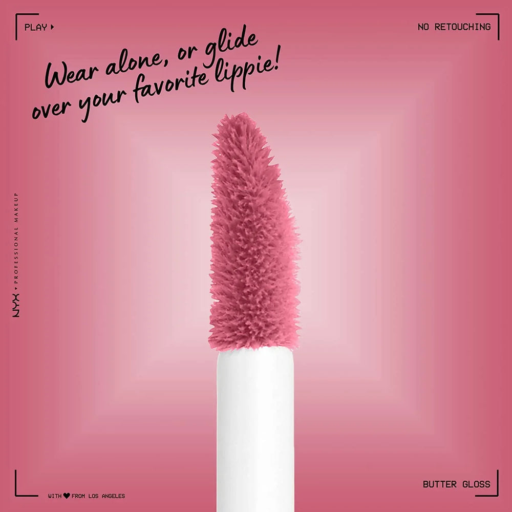 NYX-Butter Gloss-Angel Food Cake, True Mauve - The Beauty League Pakistan