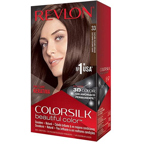 REVLON ColorSilk Beautiful Color 33 Dark Soft Brown - The Beauty League Pakistan