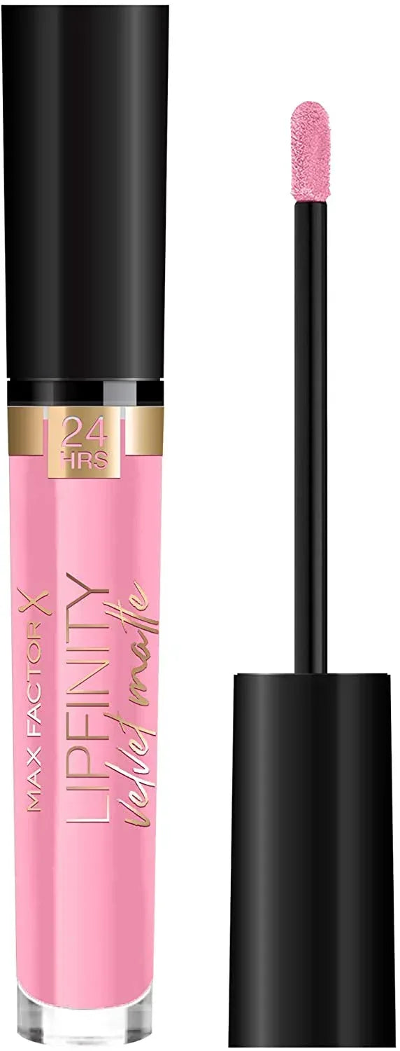 Max Factor Lipfinity Velvet Matte 24Hr Lipstick - 060 Pink Dip - The Beauty League Pakistan