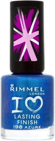 Rimmel London- I Love Lasting Nail Finish Polish Azure 198