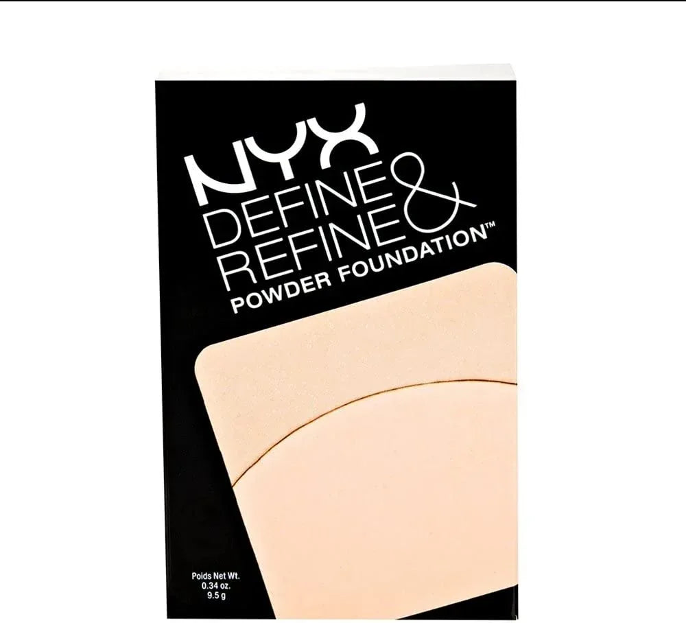 NYX-Define & Refine Powder Foundation - Light 01 - The Beauty League Pakistan