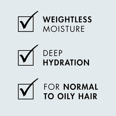 Nexxus- Hydra-Light Weightless Moisture Shampoo Shampoo for Oily Hair Replenishing Silicone free