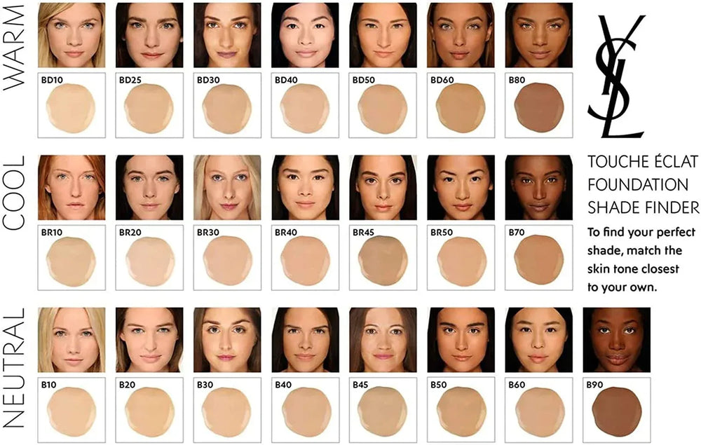 Yves Saint Laurent- TOUCHE ÉCLAT FOUNDATION B 70 Beige - The Beauty League Pakistan