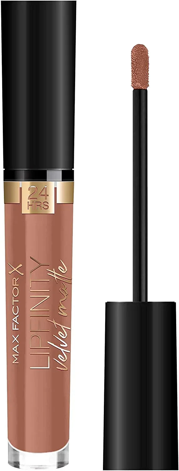 Max Factor Lipfinity Velvet Matte 24Hr Lipstick - 010 Velvet Bear - The Beauty League Pakistan