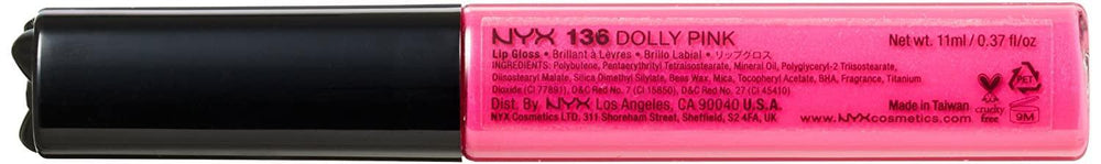 NYX- Mega Shine Lip Gloss, Pink Dolly - The Beauty League Pakistan