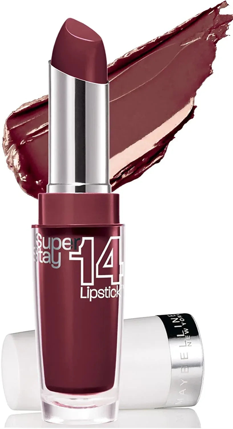 Maybelline Superstay 14H Lipstick-260 Always Plum - The Beauty League Pakistan
