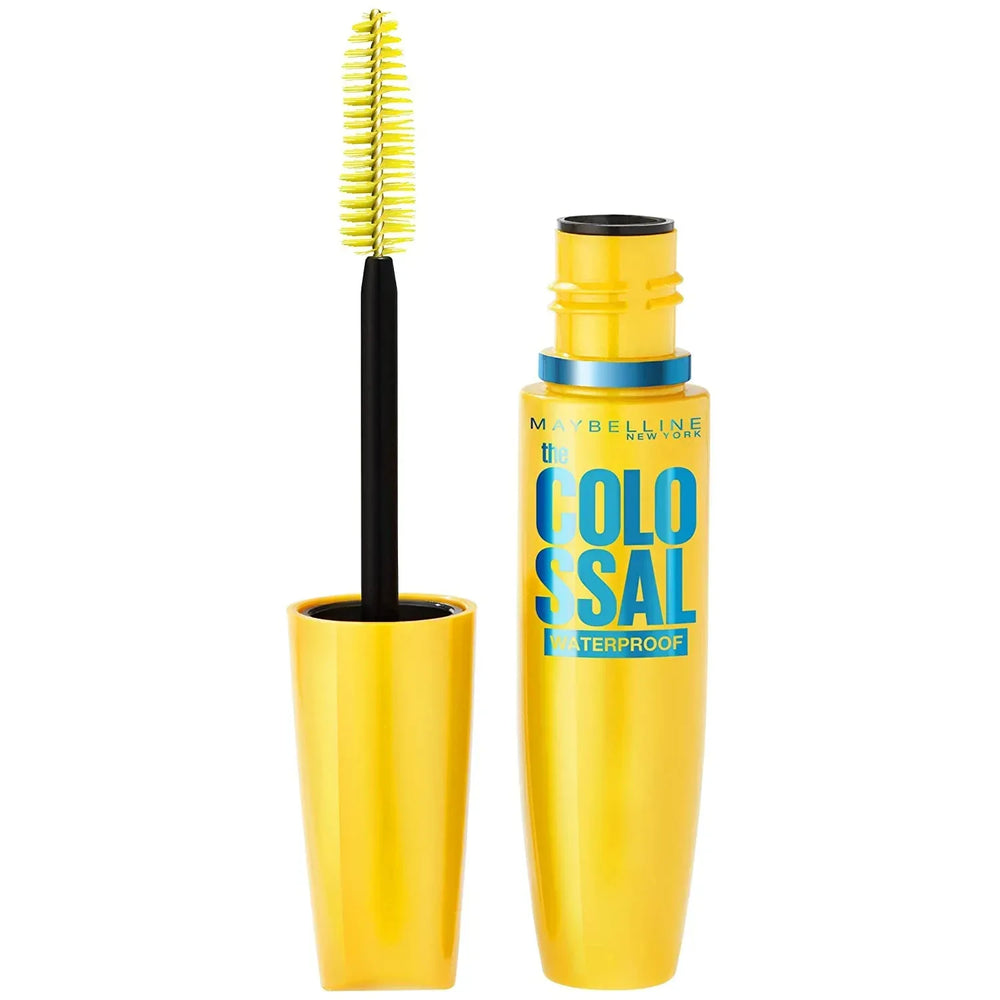 Maybelline- Volum' Express The Colossal Waterproof Mascara, Volumizing, Nior Black - The Beauty League Pakistan