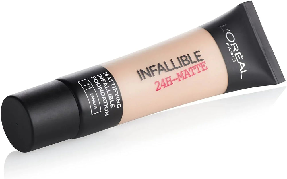 L'Oreal Paris Infallible 24 Hour-Matte Foundation, 11 Vanilla - The Beauty League Pakistan