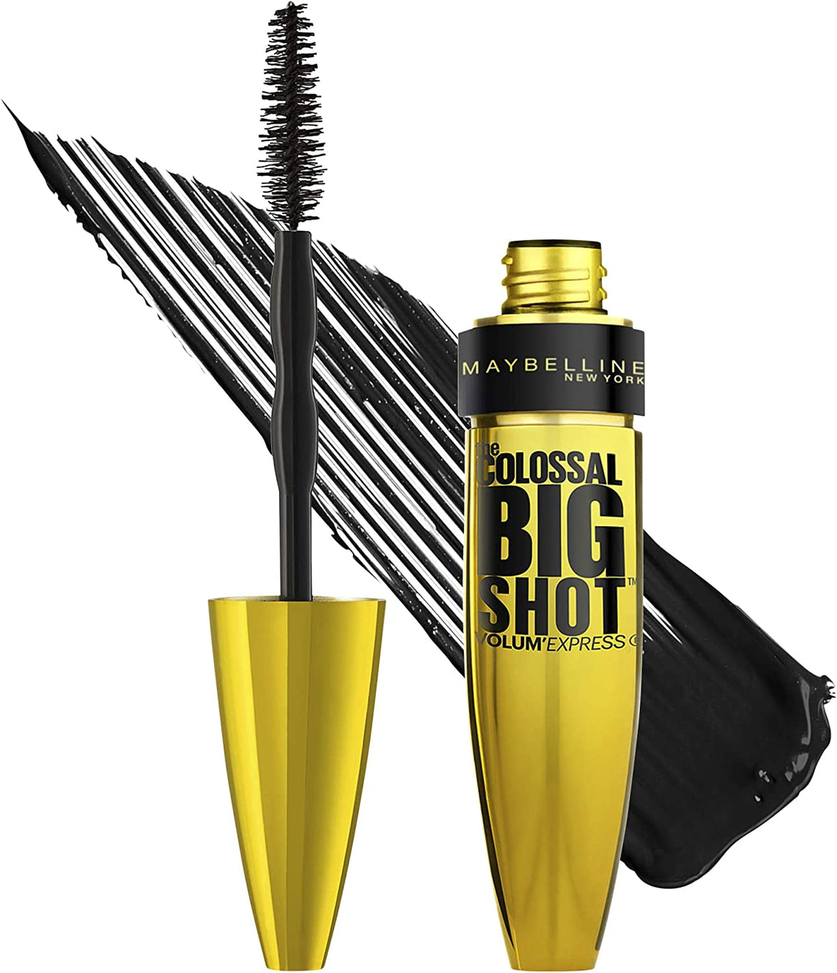 Maybelline New York Volum' Express The Colossal Big Shot Mascara X Shayla, Daring Black