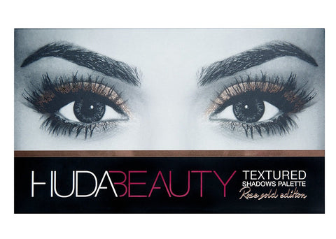 HUDA BEAUTY-Textured Shadows Palette - Rose Gold Edition