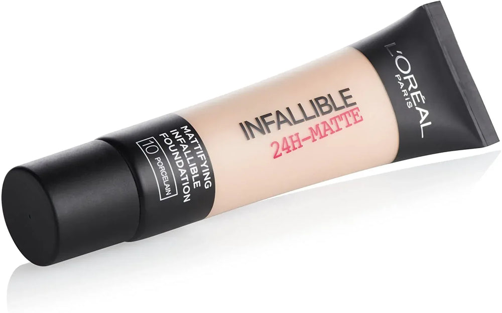 L'Oreal Paris Infallible 24 Hour-Matte Foundation, 10 Porcelain - The Beauty League Pakistan