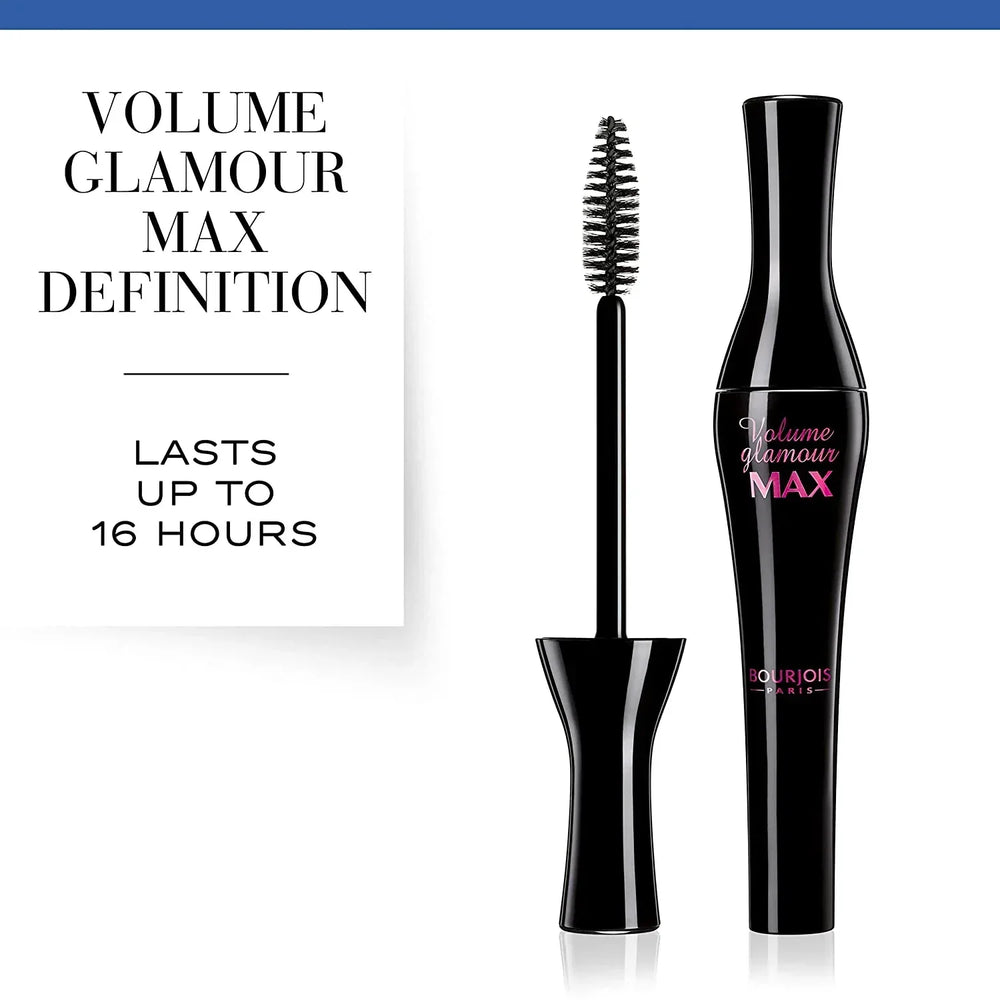 Bourjois-Volume Glamour Max Mascara for Women, 51 Noir - The Beauty League Pakistan