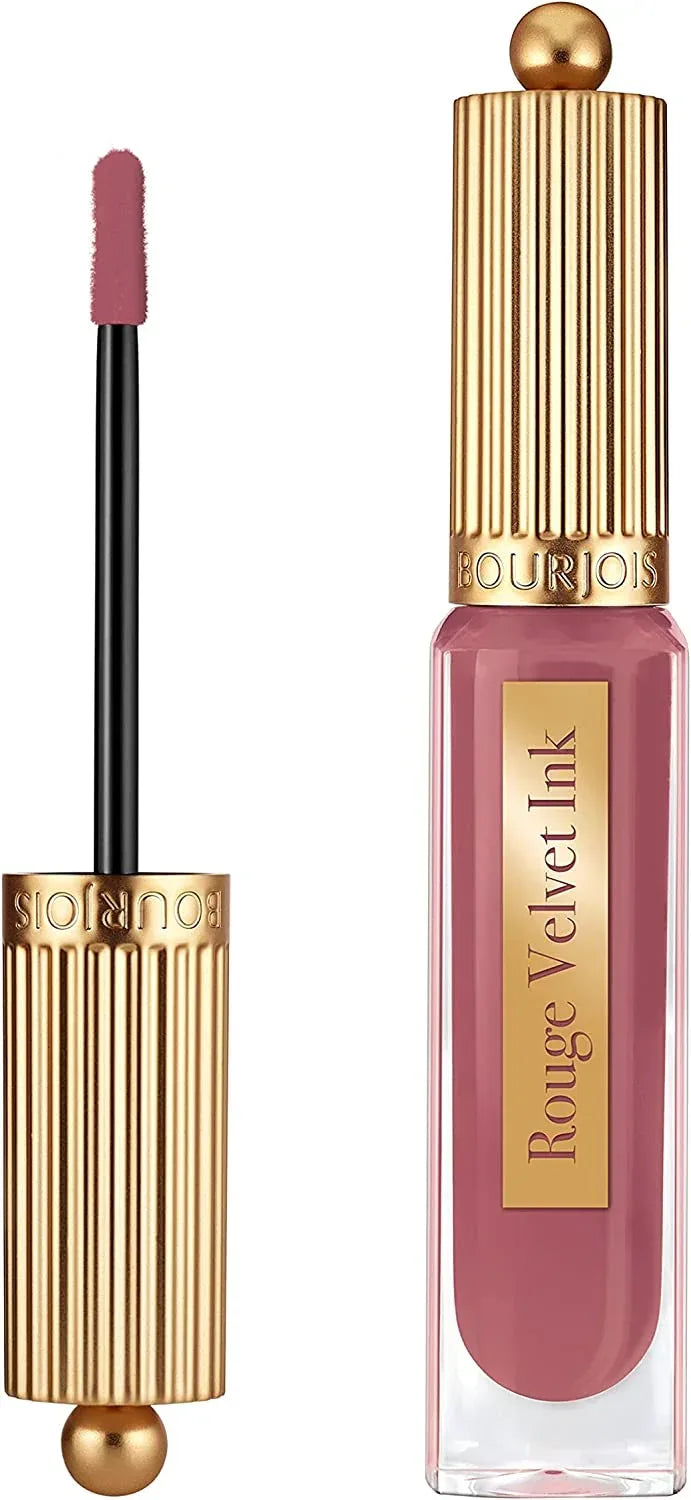 Bourjois - Rouge Velvet Ink Lipstick - 03 Rose Me Tender - The Beauty League Pakistan