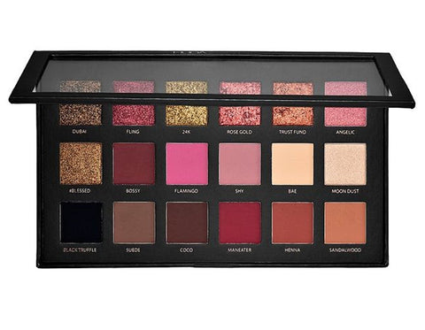 HUDA BEAUTY-Textured Shadows Palette - Rose Gold Edition