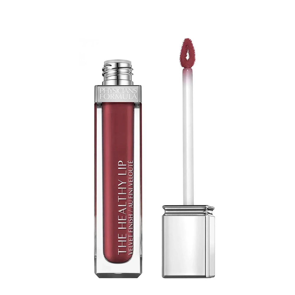 Physicians Formula-The Healthy Lip Velvet Liquid Lipstick - Raisin Immunity Mini - The Beauty League Pakistan