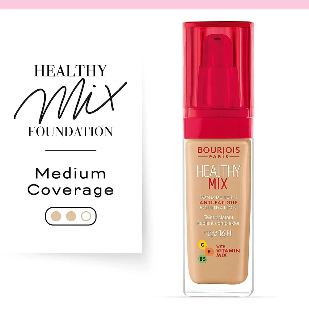 Bourjois- Healthy Mix Anti Fatigue Foundation Beige 54 - The Beauty League Pakistan