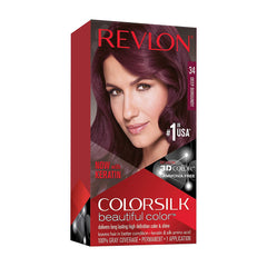 REVLON ColorSilk Beautiful Color 34 Deep Burgundy