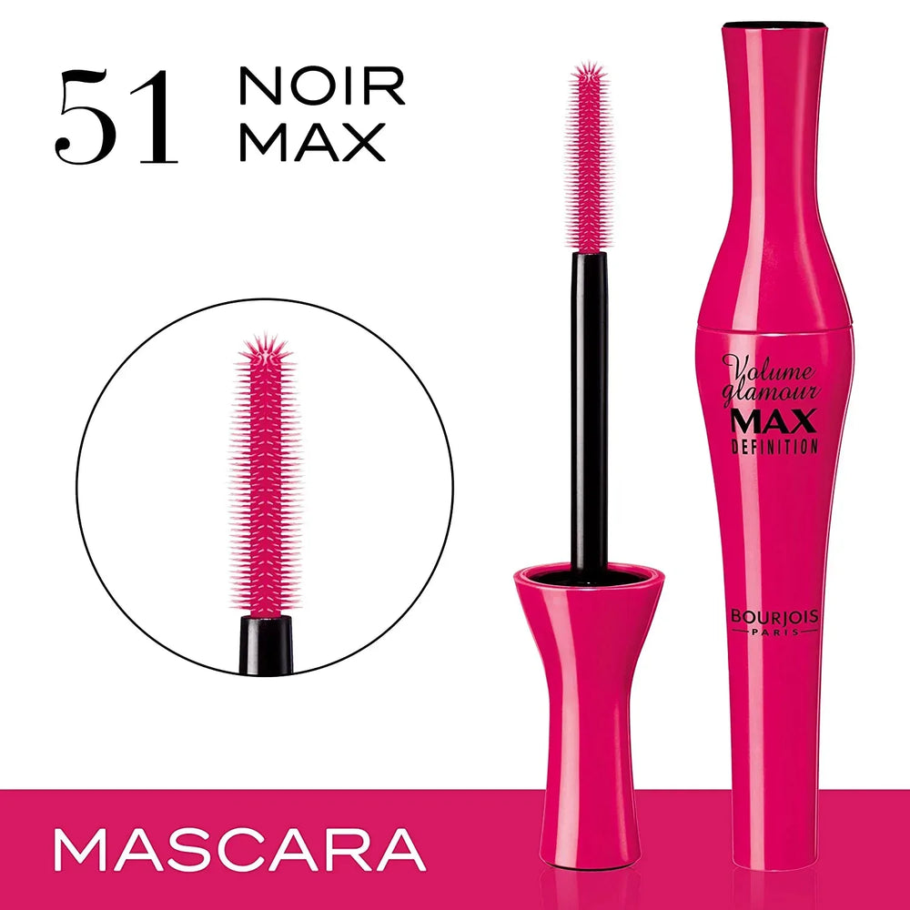 Bourjois Volume Glamour Max Definition Women's Mask- 51 black - The Beauty League Pakistan