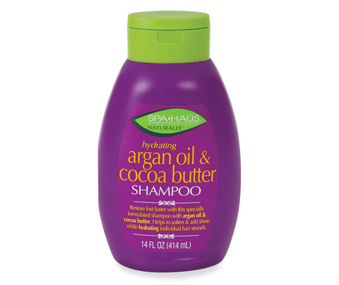 Spa Haus Naturally Shampoo- Argan Oil & Cocoa Butter