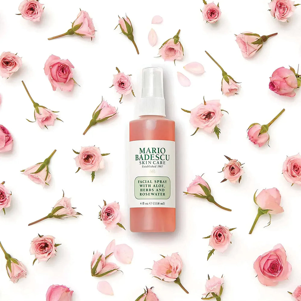 Mario Badescu-Facial Spray With Aloe, Herb And Rosewater 118ml - The Beauty League Pakistan