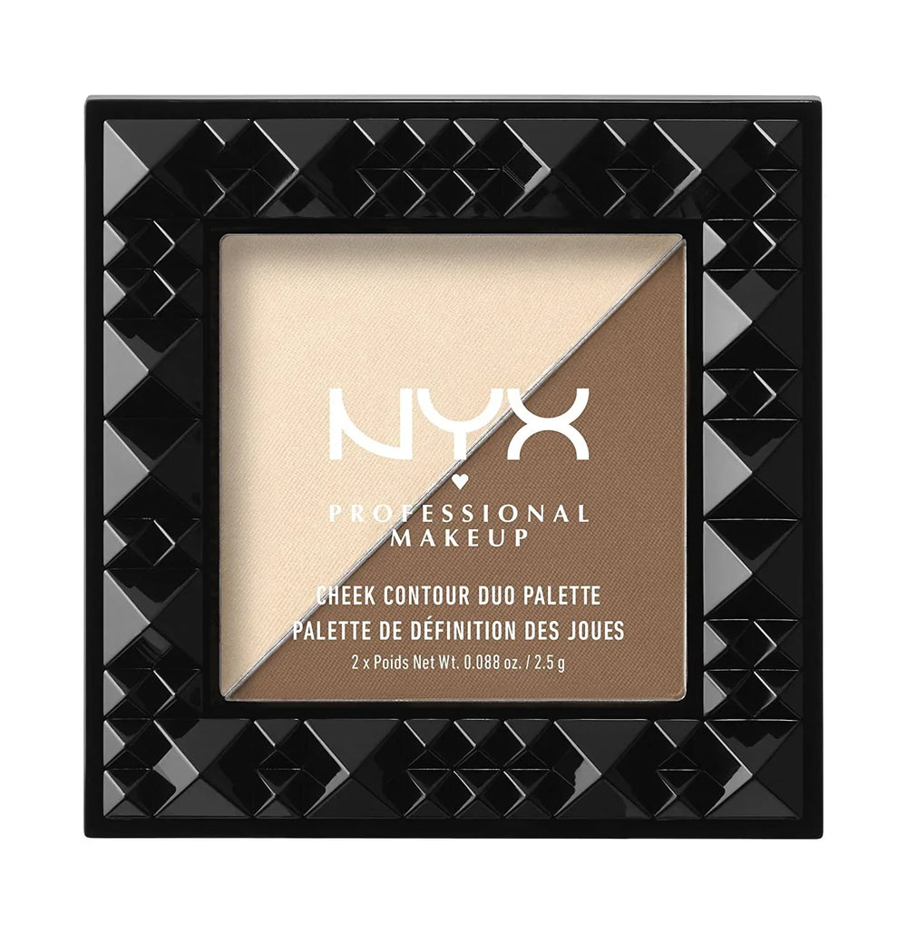 NYX- Cheek Contour Duo Palette -Double Date - The Beauty League Pakistan