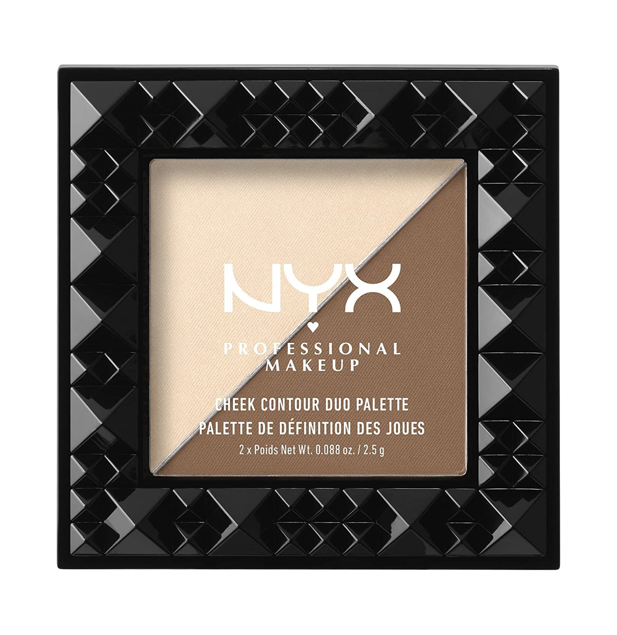 NYX- Cheek Contour Duo Palette -Double Date