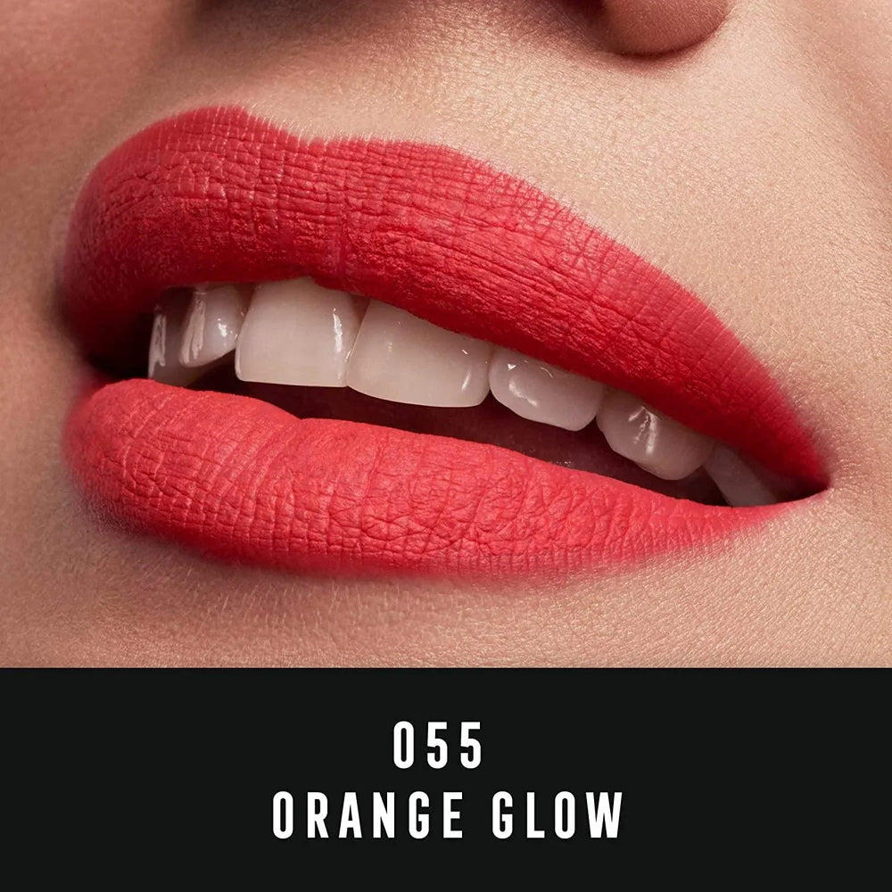 Max Factor Lipfinity Velvet Matte 24Hr Lipstick - 0155 Orange Glow - The Beauty League Pakistan