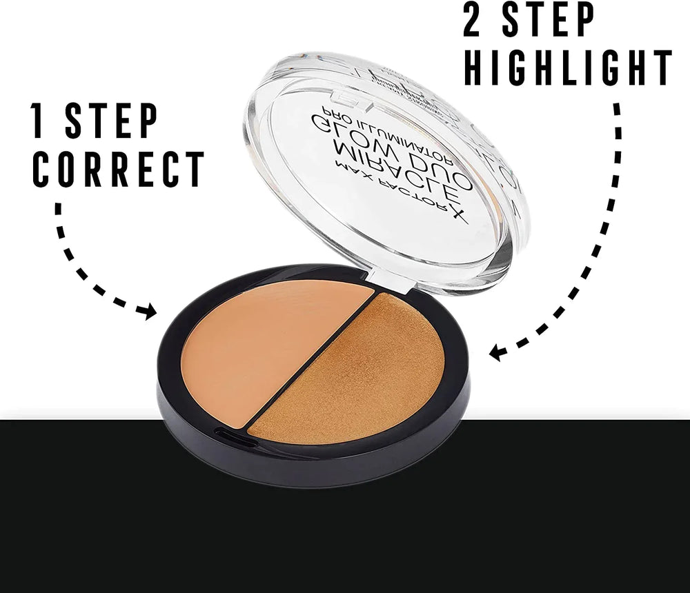 Max Factor- Miracle Glow Duo- Pro Illuminator- 20 Medium - The Beauty League Pakistan