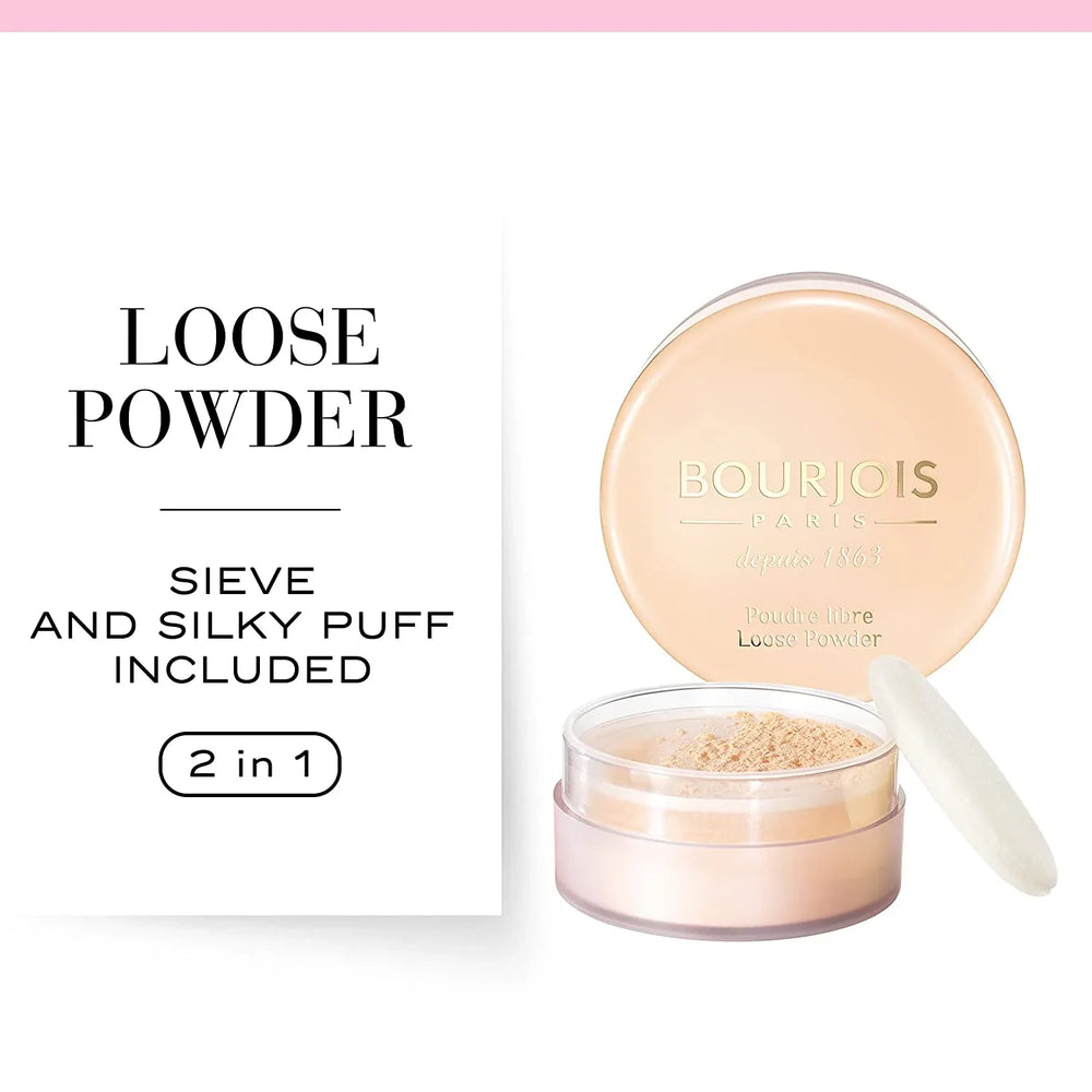 Bourjois Loose Powder - 02 Rosy - The Beauty League Pakistan