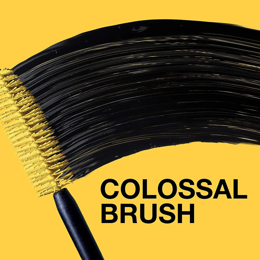 Maybelline- Volum' Express The Colossal Waterproof Mascara, Volumizing, Nior Black - The Beauty League Pakistan