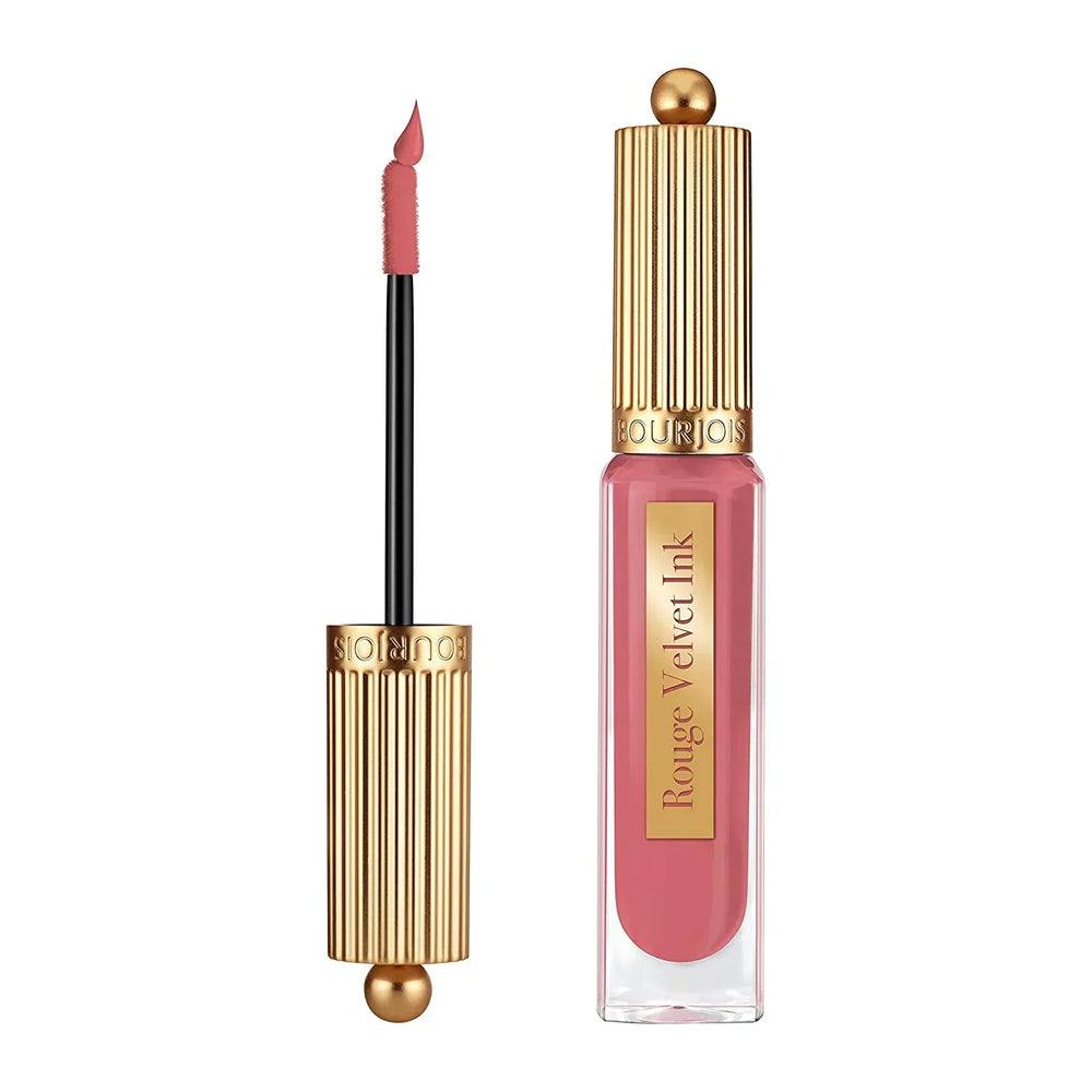 Bourjois - Rouge Velvet Ink Lipstick - 03 Rose Me Tender - The Beauty League Pakistan