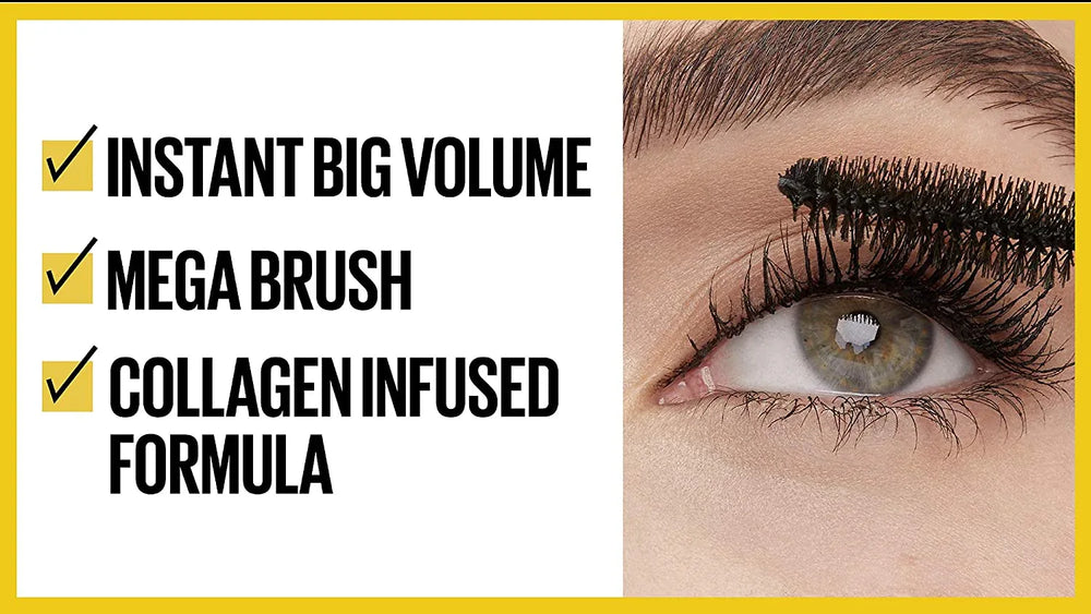 Maybelline Colossal Volum' Express Mascara Black 10.7ml - The Beauty League Pakistan