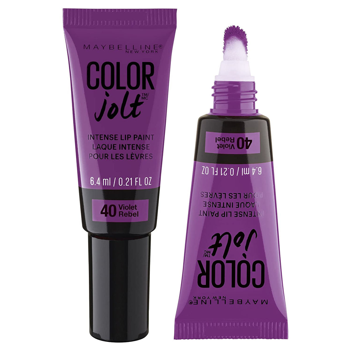 Maybelline- LIP STUDIO™ COLOR JOLT™ INTENSE LIP PAINT- 40 Violet Rebel