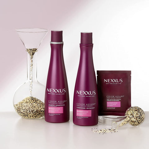 Nexxus Hair Color Assure Sulfate-Free Shampoo For Color Treated Hair with ProteinFusion, Color Shampoo