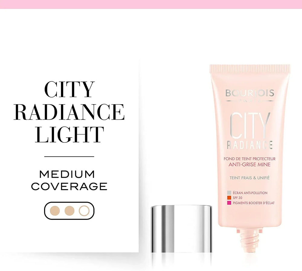 Bourjois City Radiance Foundation 04 Beige - The Beauty League Pakistan