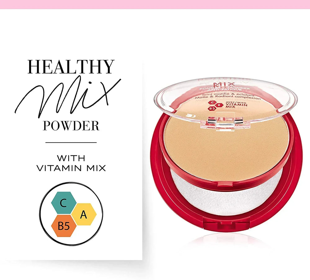 Bourjois-Healthy Mix Powder Anti-Fatigue- Light Beige 02 - The Beauty League Pakistan