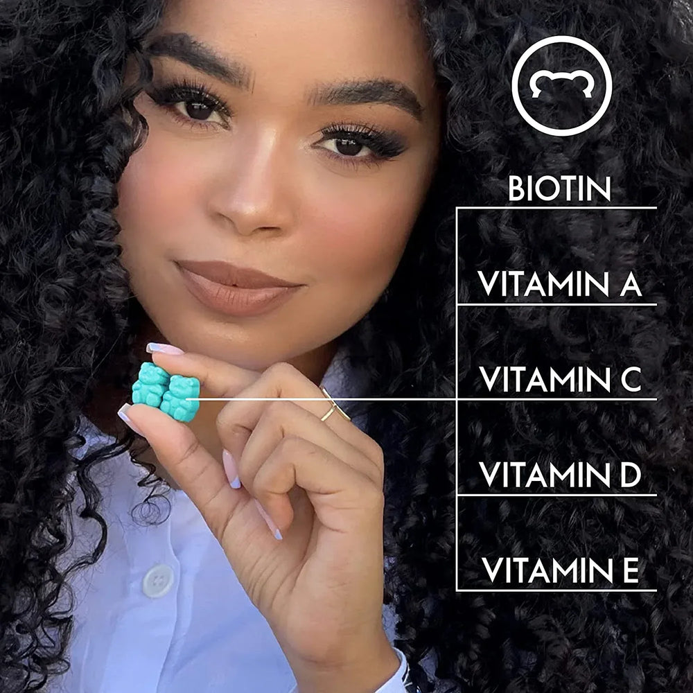 Sugarbear- Hair Vitamins Vegan Gummies - 60 Gummies - The Beauty League Pakistan
